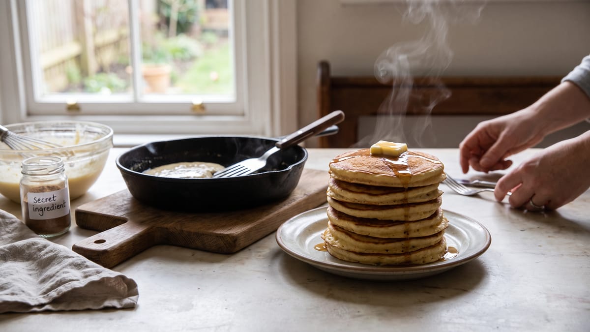 I Finally Found the Secret to Fluffy, Golden Homemade Pancakes