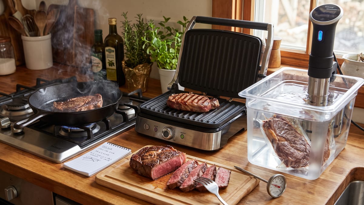 I Tried 3 Ways to Cook Steak and the Winner Was Not What I Expected