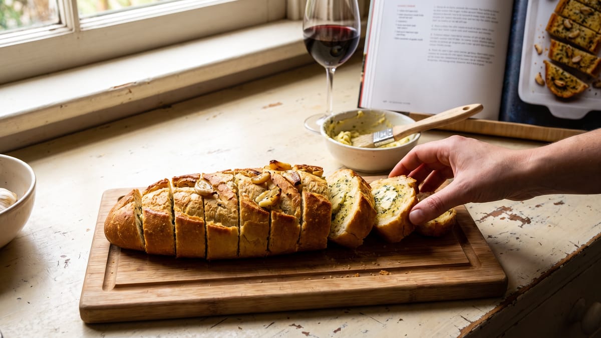 I Tried Making Restaurant-Style Garlic Bread at Home and It Was Surprisingly Easy