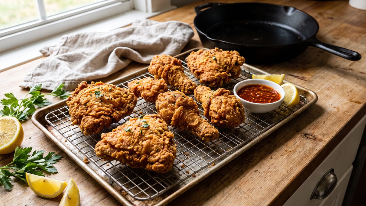 The Crispy Chicken Recipe That Tastes Like Takeout Without Deep Frying