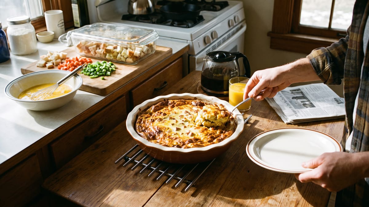 The Easy Breakfast Casserole You Can Prepare the Night Before