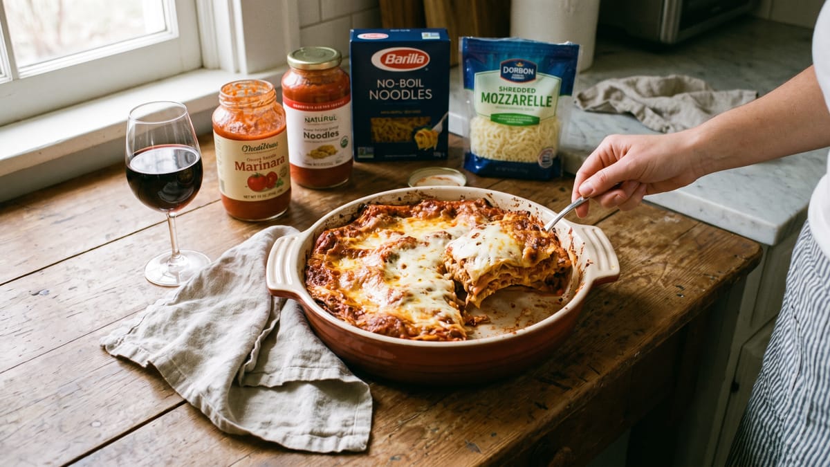 The Lazy Lasagna Recipe That Gives You All the Flavor Without All the Work