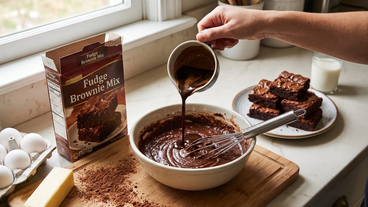 This One Change Makes Boxed Brownies Taste Almost Homemade