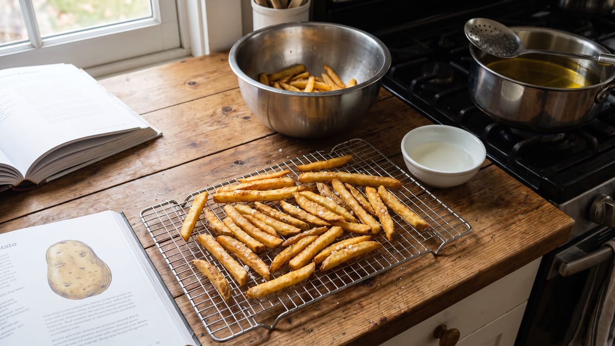 This Simple Trick Makes Homemade French Fries Stay Crispy Much Longer