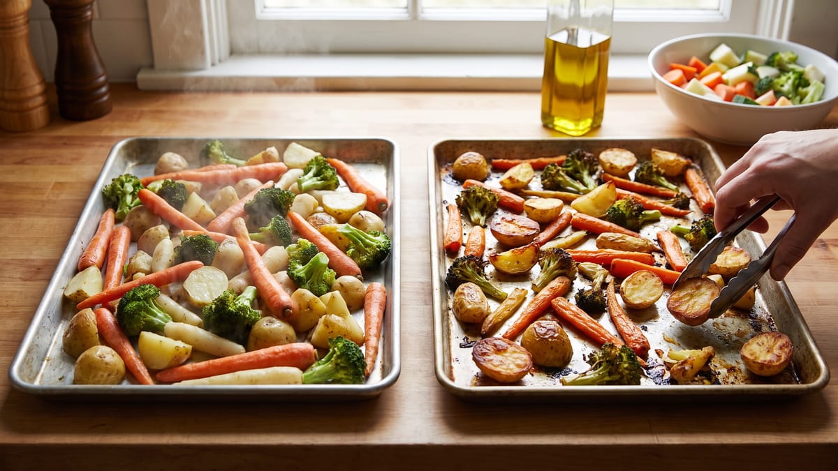 Why Your Roasted Vegetables Get Soggy—and How to Make Them Golden Instead
